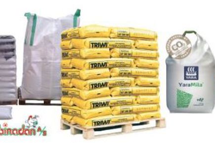 Udvalg af gødningstyper