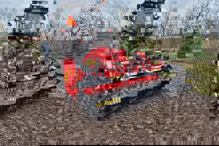 Demonstration af ny rodfræser